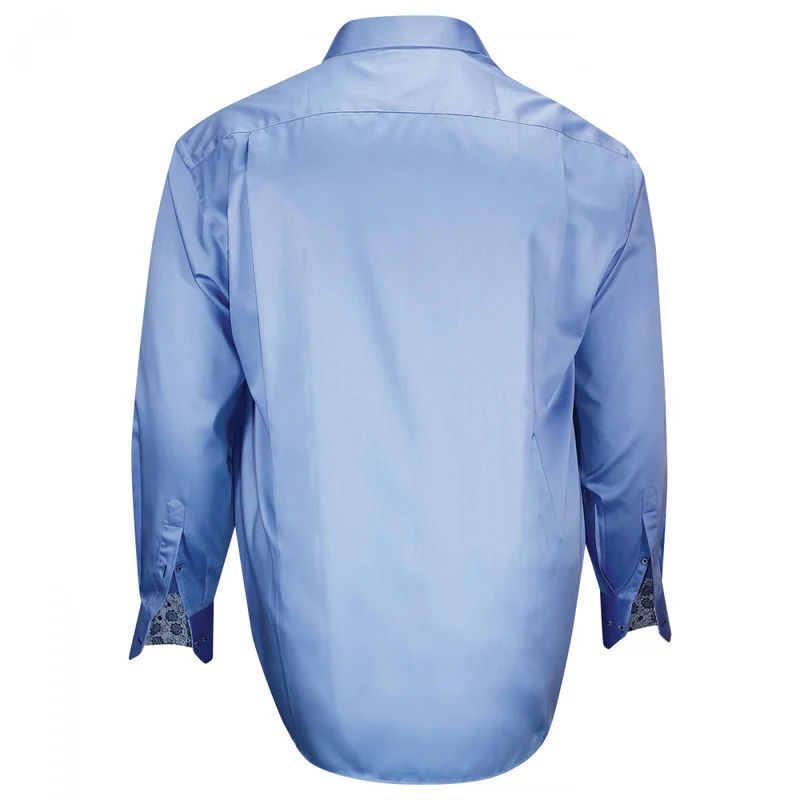 Chemise homme grande taille tendance coupe droite ANTIBE Doublissimo