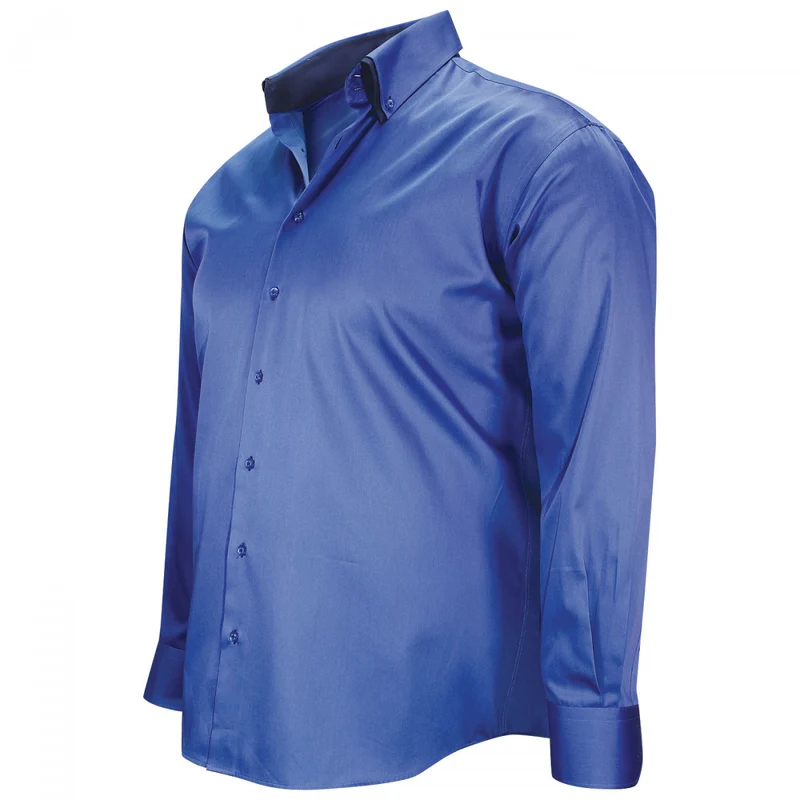 Chemise homme grande taille double col coupe droite TASCOLI Doublissimo