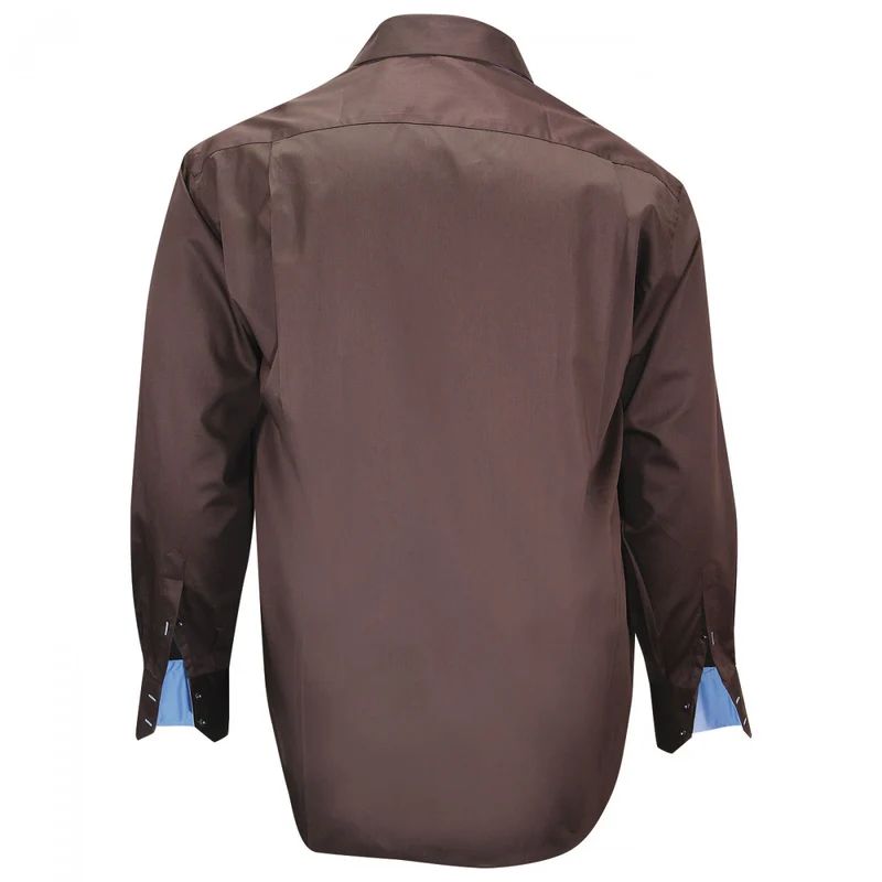 Chemise homme grande taille double col coupe droite TASCOLI Doublissimo
