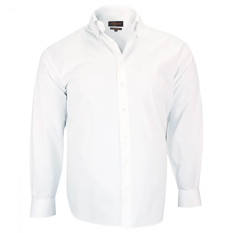 Chemise homme grande taille double col coupe droite VESUVIO Doublissimo