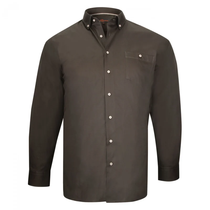 Chemise homme grande taille repassage facile coupe droite COLBO Doublissimo