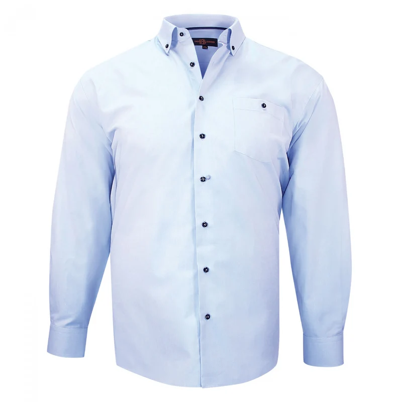 Chemise homme grande taille repassage facile coupe droite COLBO Doublissimo