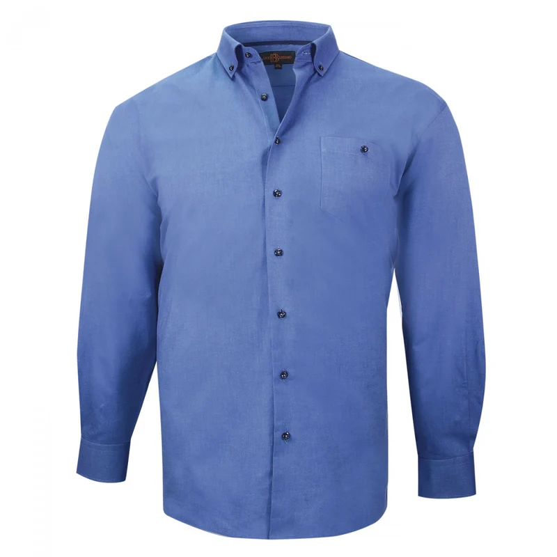 Chemise homme grande taille repassage facile coupe droite COLBO Doublissimo