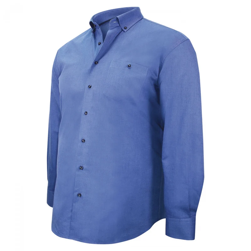 Chemise homme grande taille repassage facile coupe droite COLBO Doublissimo