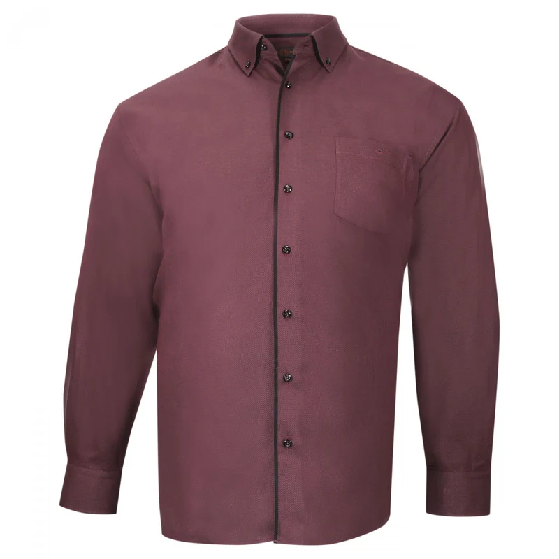 Chemise homme grande taille repassage facile coupe droite MEDOC Doublissimo