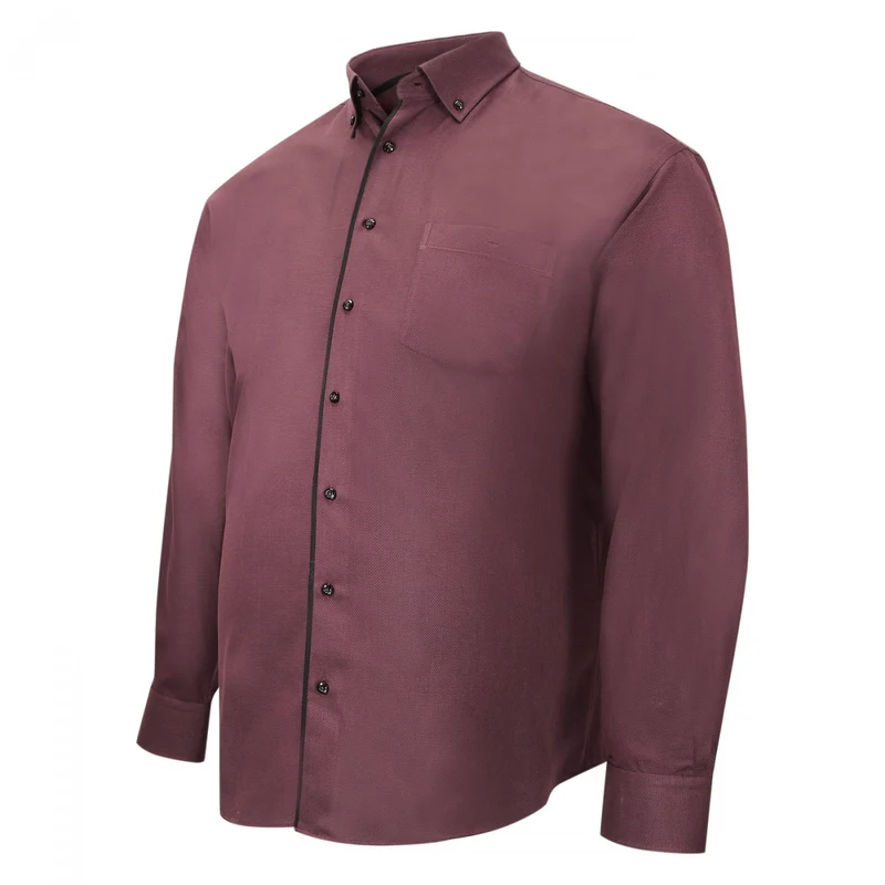 Chemise homme grande taille repassage facile coupe droite MEDOC Doublissimo