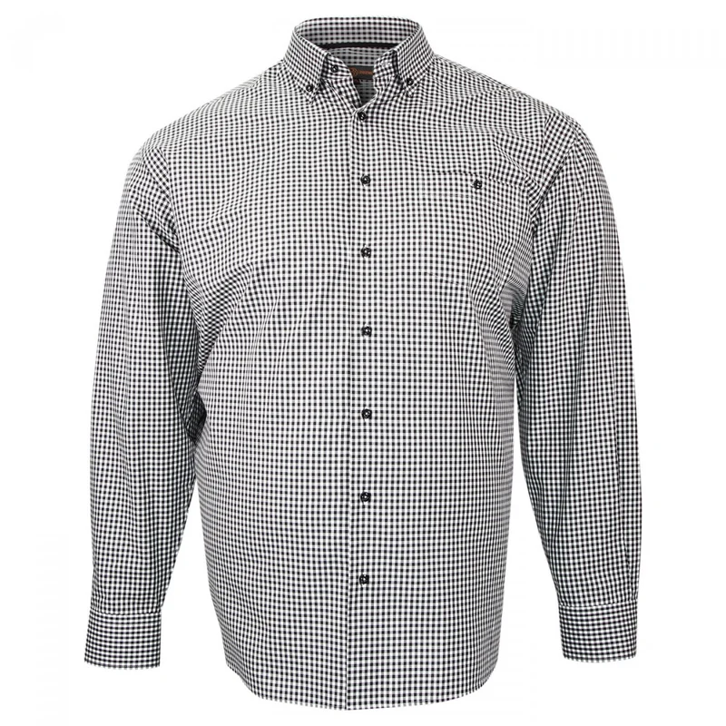 Chemise homme grande taille repassage facile coupe droite VICKY Doublissimo