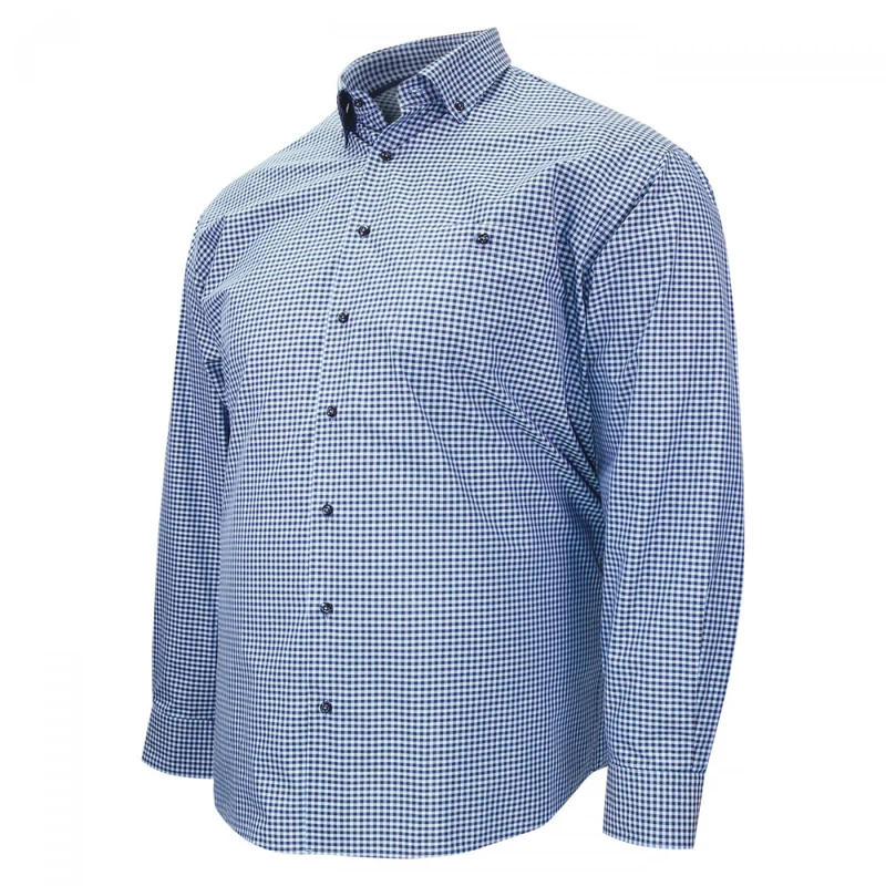 Chemise homme grande taille repassage facile coupe droite VICKY Doublissimo