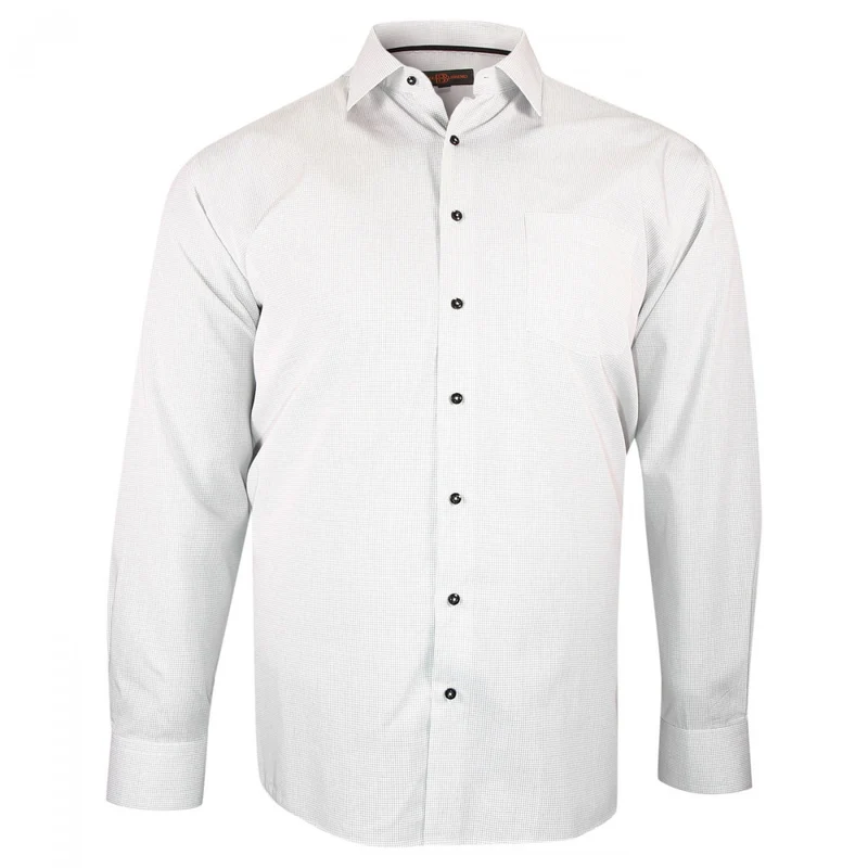 Chemise homme grande taille repassage facile coupe droite MIDDO Doublissimo