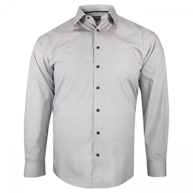 Chemise homme grande taille repassage facile coupe droite MIDDO Doublissimo