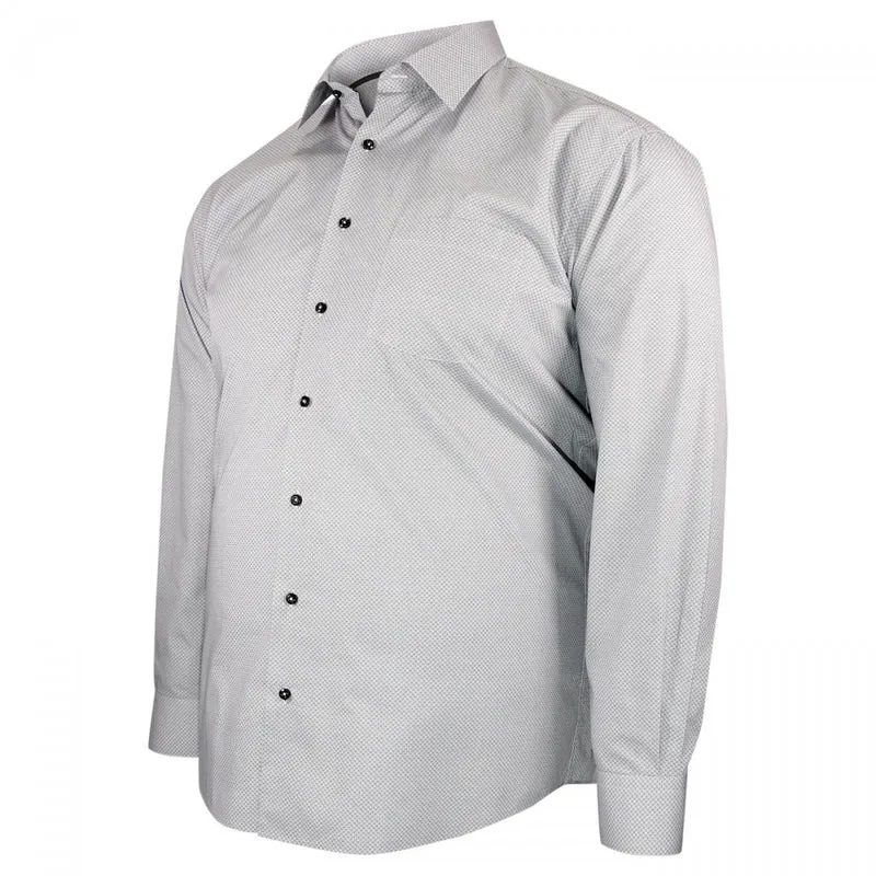 Chemise homme grande taille repassage facile coupe droite MIDDO Doublissimo