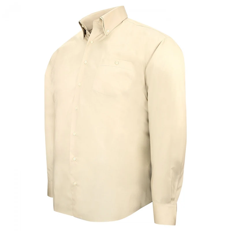 Chemise homme grande taille double col repassage facile coupe droite COLBUNI Doublissimo