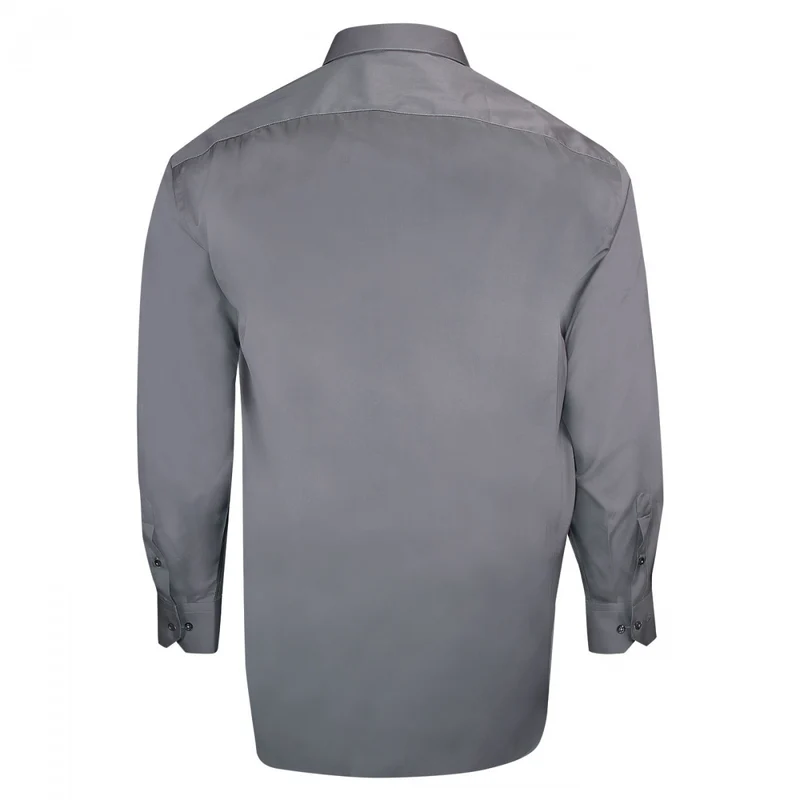 Chemise homme grande taille habillée gorge cachée coupe droite CACHET Doublissimo