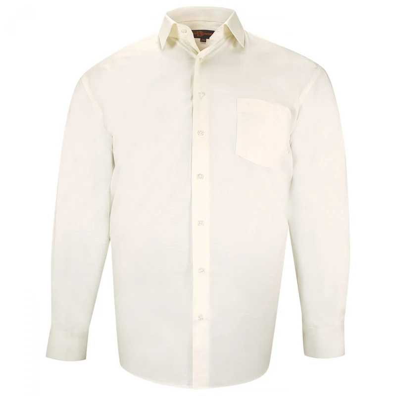 Chemise homme grande taille tissus armuré coupe droite DUOMO Doublissimo
