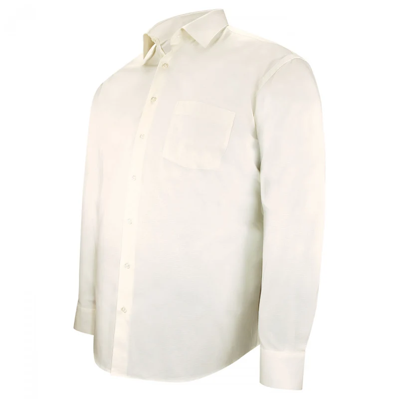 Chemise homme grande taille tissus armuré coupe droite DUOMO Doublissimo