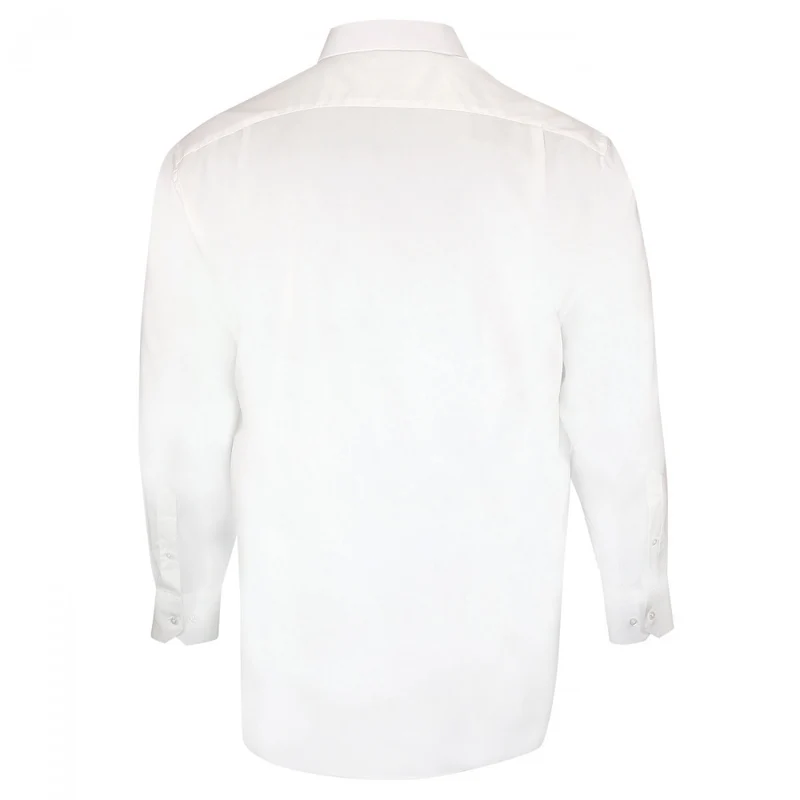 Chemise homme grande taille unie coupe droite LISIO Doublissimo