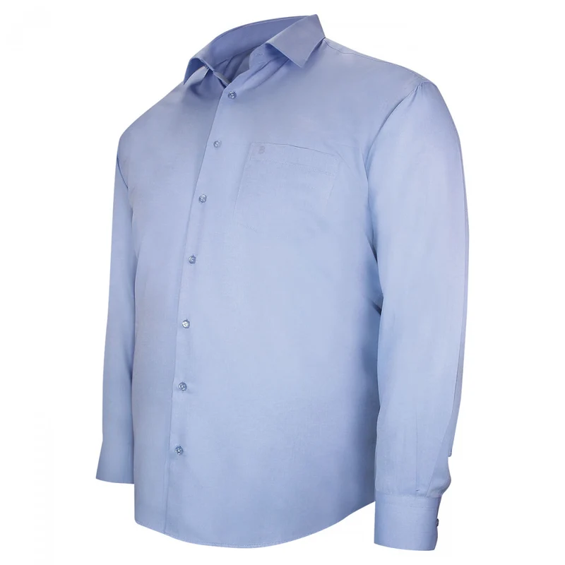 Chemise homme grande taille tissus chevron coupe droite SPINADI Doublissimo