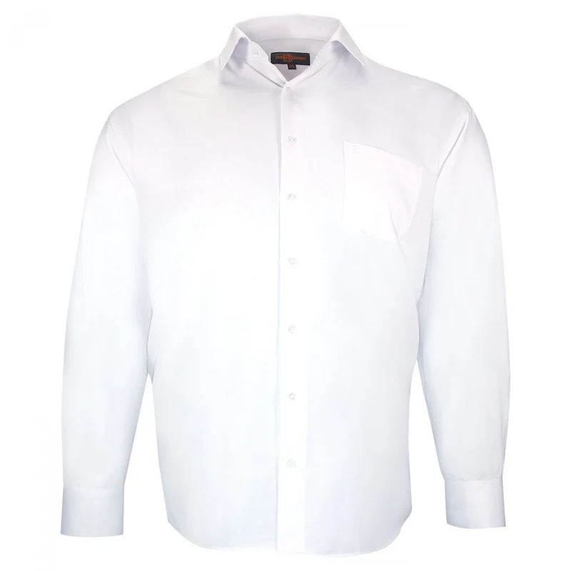 Chemise homme grande taille tissus chevron coupe droite SPINADI Doublissimo