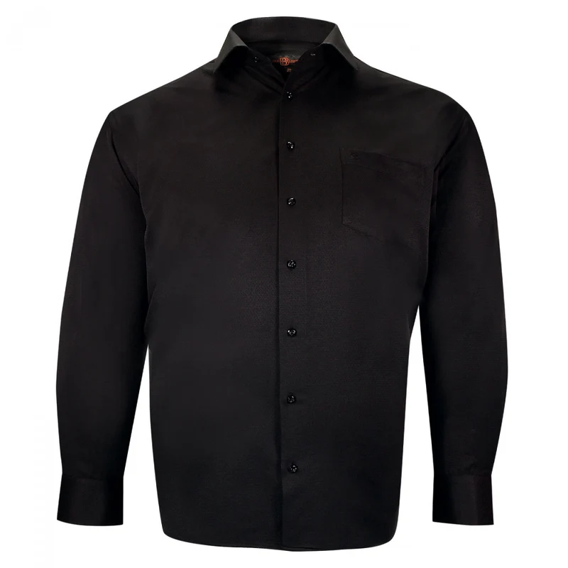 Chemise homme grande taille tissus premium armuré coupe droite BASTINI Doublissimo
