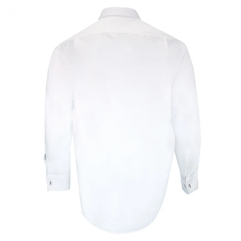 Chemise homme grande taille tissus premium armuré coupe droite NOZZE Doublissimo