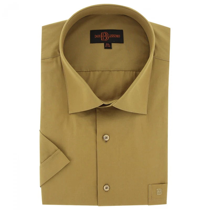 Chemise homme grande taille unie coupe droite PRIMINO Doublissimo