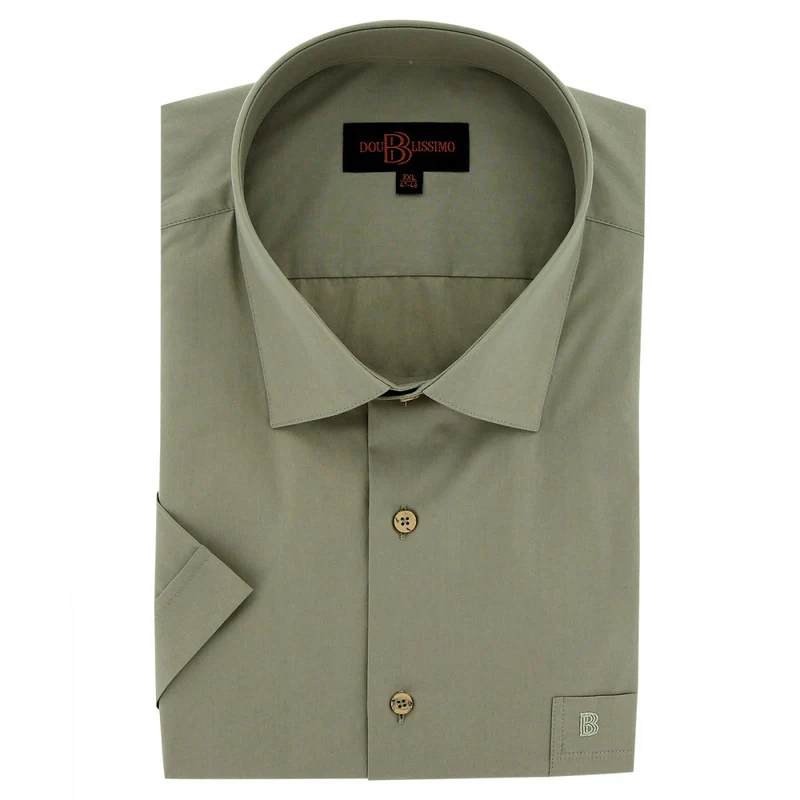 Chemise homme grande taille unie coupe droite PRIMINO Doublissimo