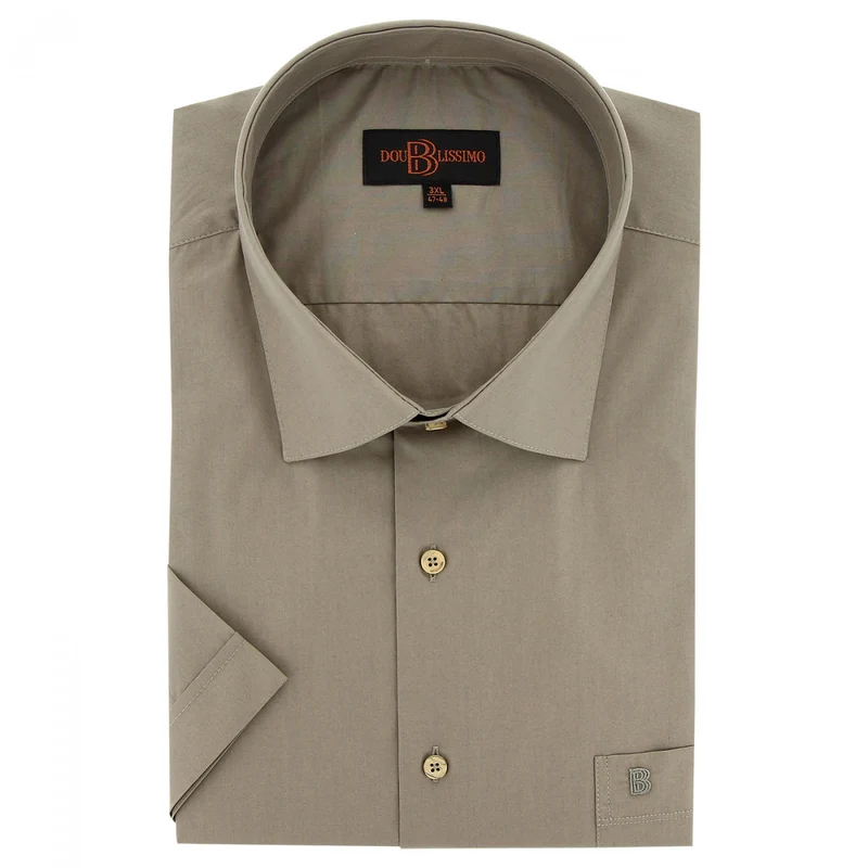 Chemise homme grande taille unie coupe droite PRIMINO Doublissimo