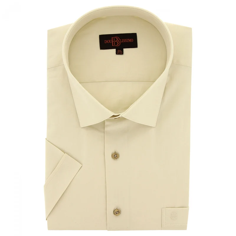 Chemise homme grande taille unie coupe droite PRIMINO Doublissimo