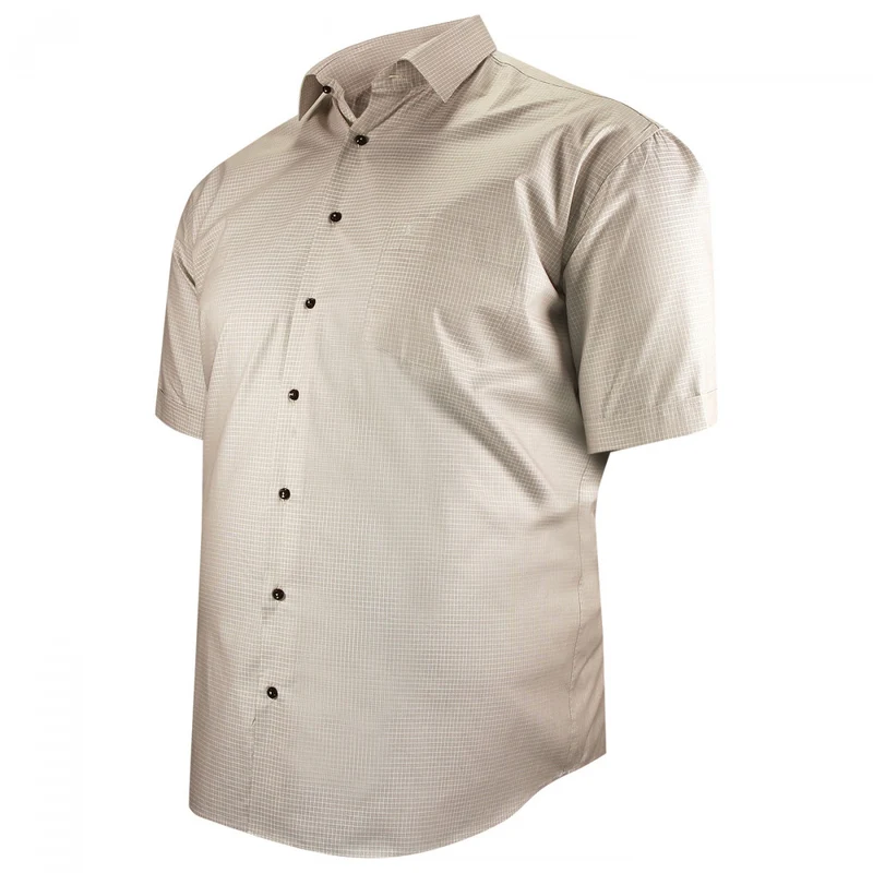 Chemise homme grande taille à motifs coupe droite SUBLIMO Doublissimo