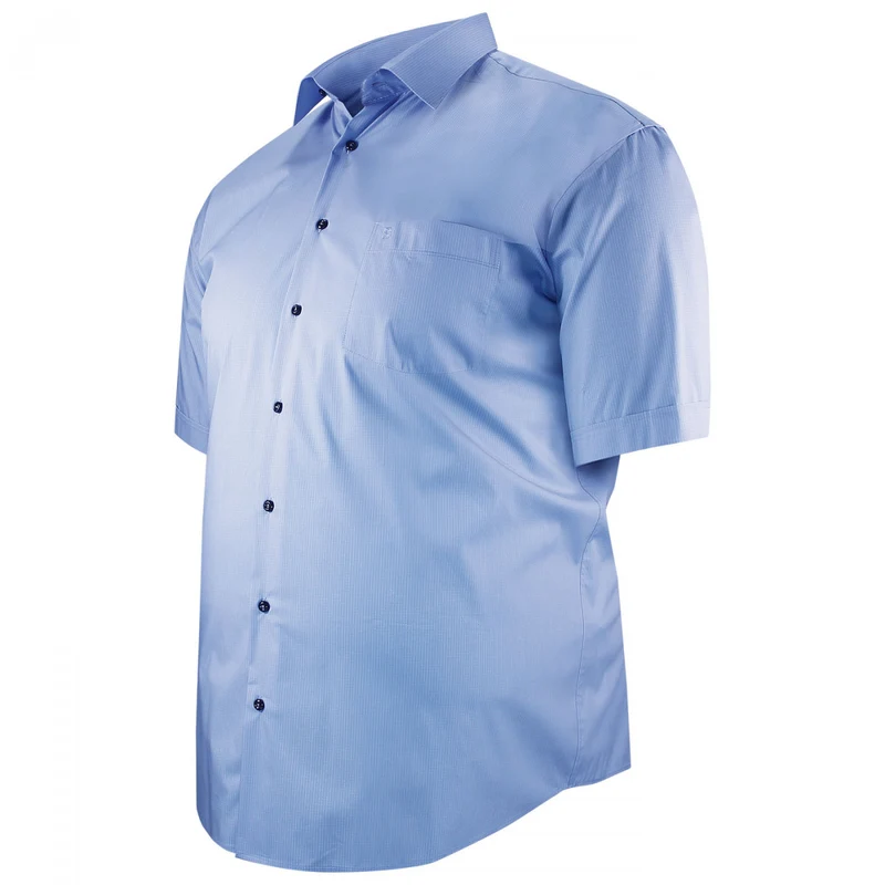 Chemise homme grande taille à motifs coupe droite SUBLIMO Doublissimo