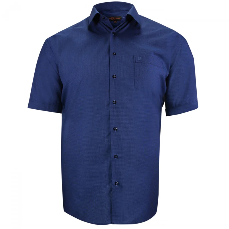 Chemise homme grande taille à motifs coupe droite SUBLIMO Doublissimo