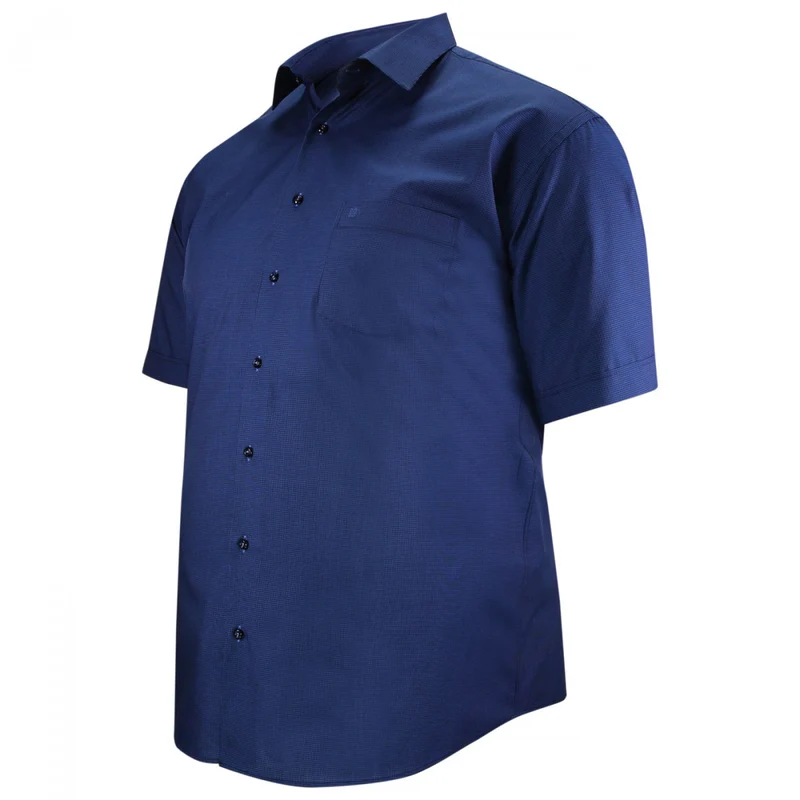 Chemise homme grande taille à motifs coupe droite SUBLIMO Doublissimo