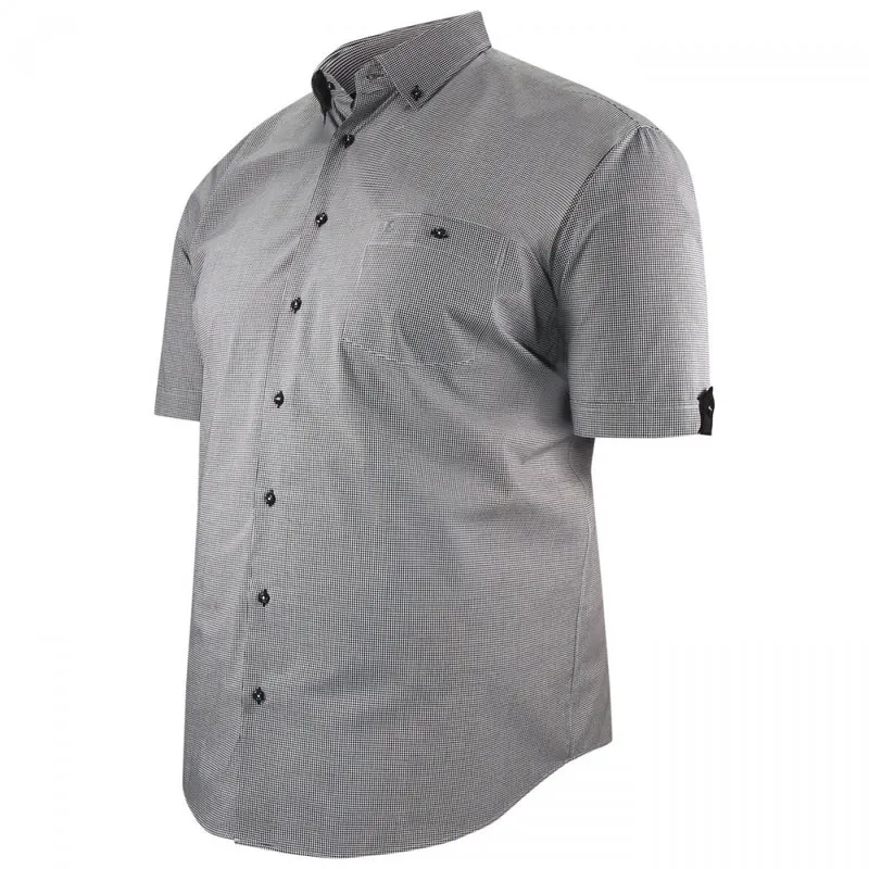 Chemise homme grande taille à motifs vichy coupe droite PIASTRE Doublissimo