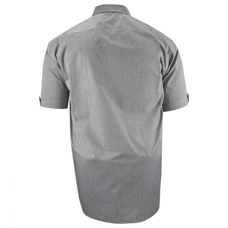 Chemise homme grande taille à motifs vichy coupe droite PIASTRE Doublissimo