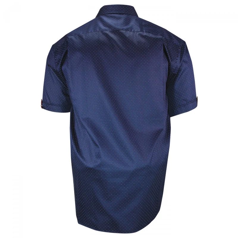 Chemise homme grande taille motifs à pois coupe droite FESTE Doublissimo