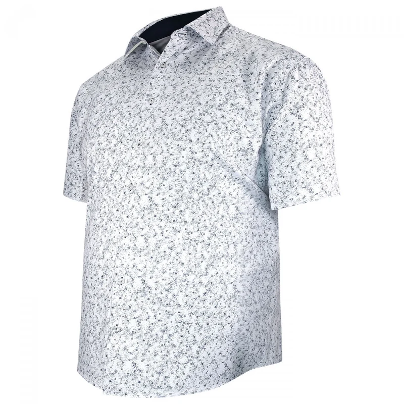Chemise homme grande taille à motifs coupe droite NEVE Doublissimo