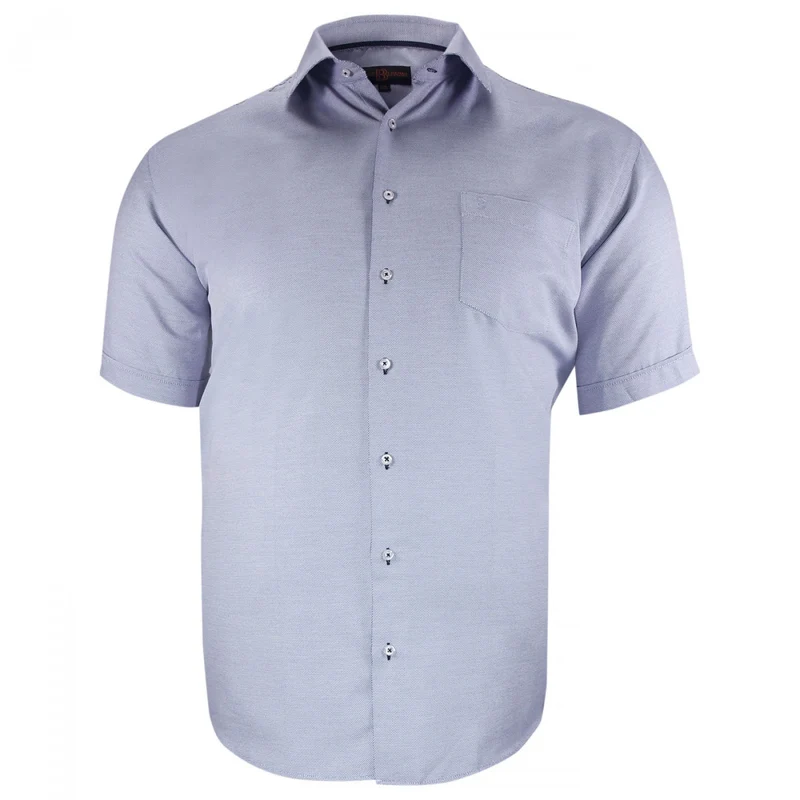 Chemise homme grande taille à tissu armuré coupe droite QUOTIDIANO Doublissimo