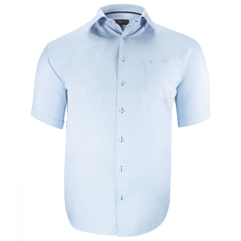 Chemise homme grande taille à tissu armuré coupe droite QUOTIDIANO Doublissimo