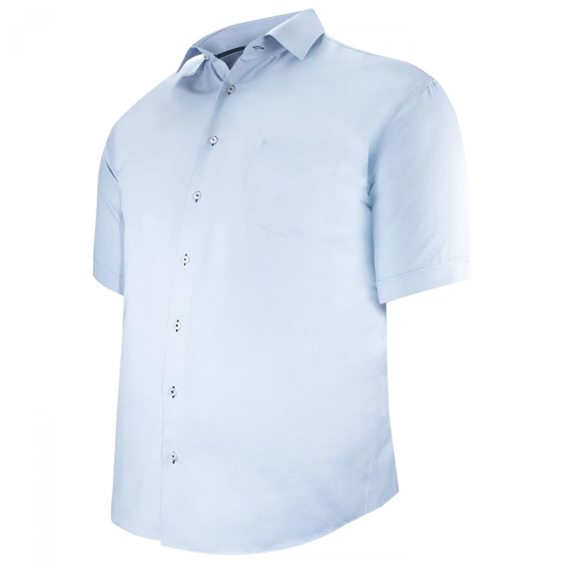 Chemise homme grande taille à tissu armuré coupe droite QUOTIDIANO Doublissimo