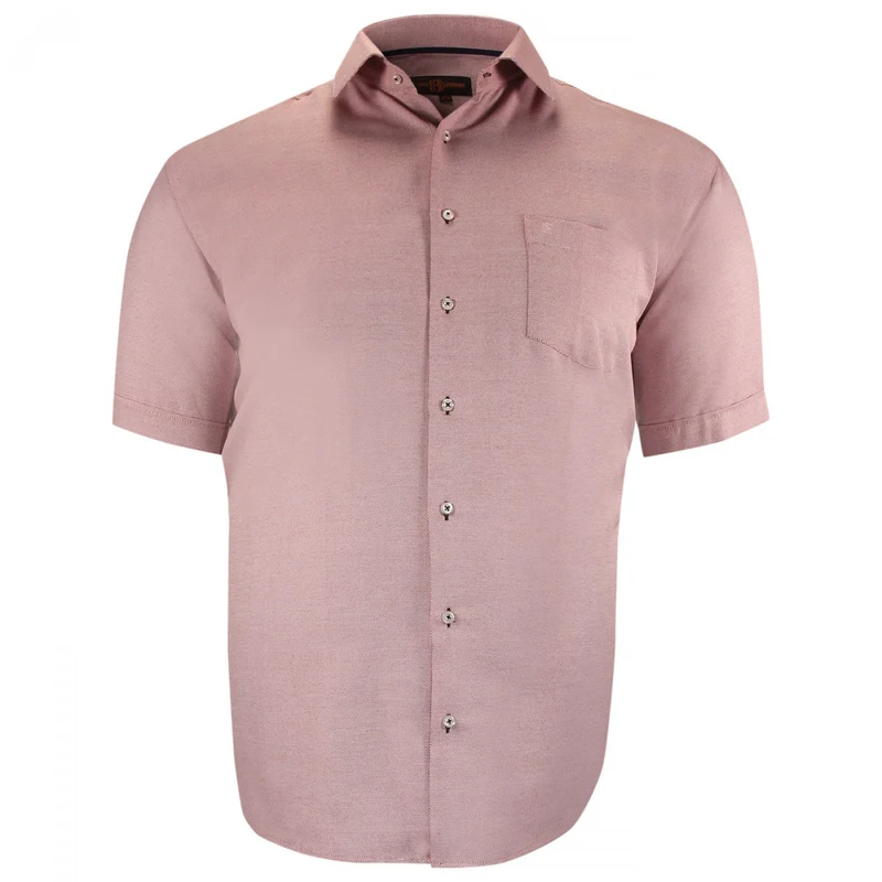 Chemise homme grande taille à tissu armuré coupe droite QUOTIDIANO Doublissimo