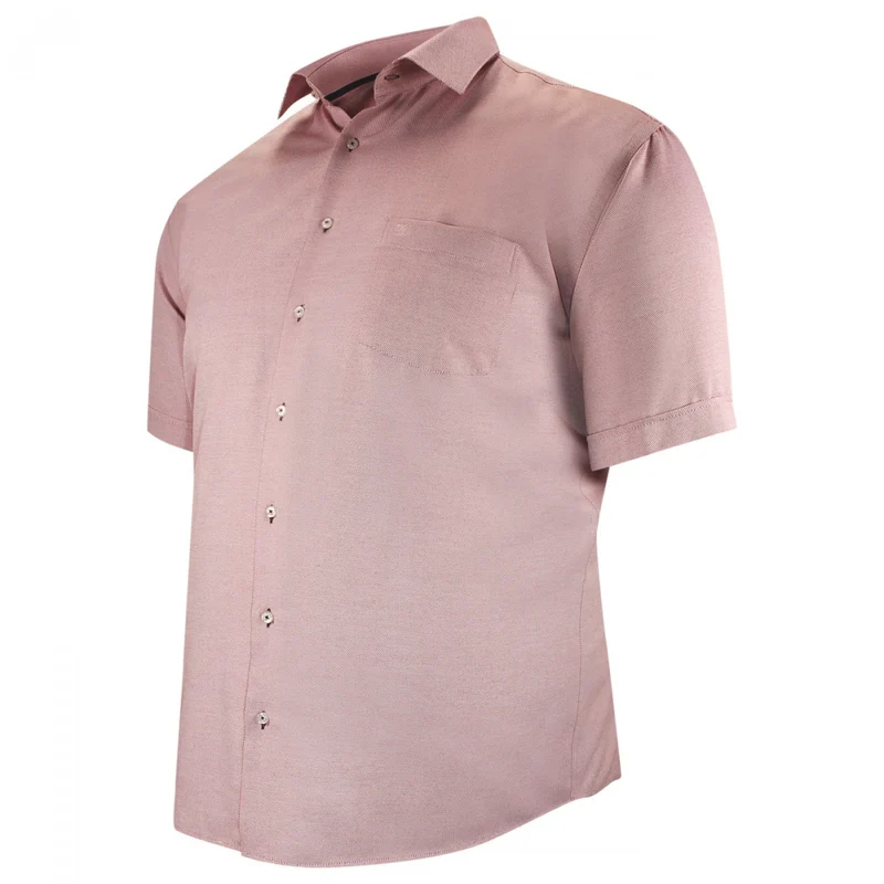 Chemise homme grande taille à tissu armuré coupe droite QUOTIDIANO Doublissimo