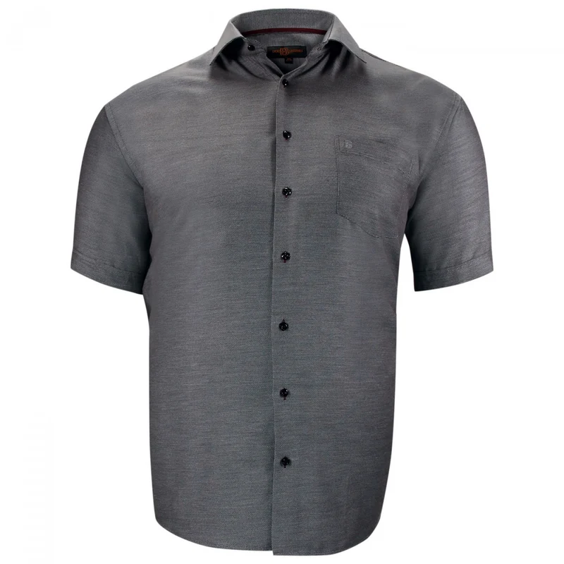 Chemise homme grande taille à tissu armuré coupe droite QUOTIDIANO Doublissimo