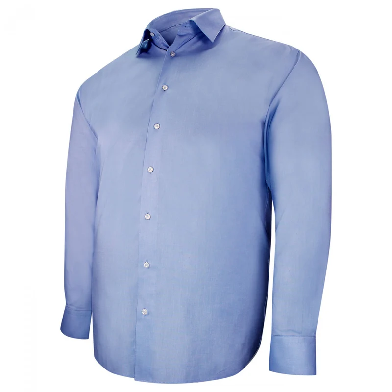 Chemise homme grande taille classique coupe droite CALISSI Doublissimo