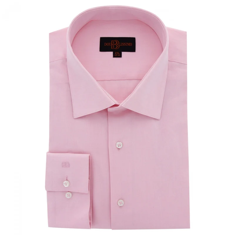 Chemise homme grande taille classique coupe droite CALISSI Doublissimo