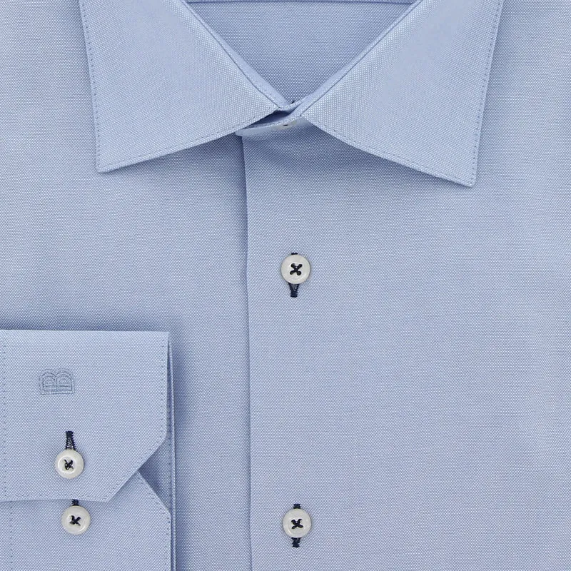 Chemise homme grande taille tissu oxford coupe droite OPPICHE Doublissimo