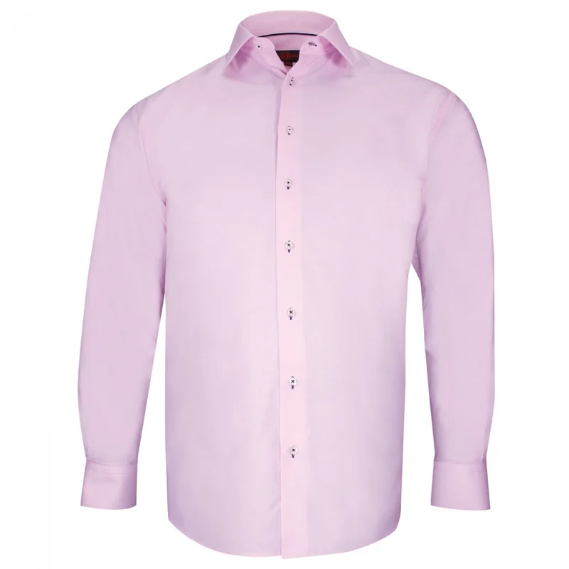 Chemise homme grande taille tissu oxford coupe droite OPPICHE Doublissimo