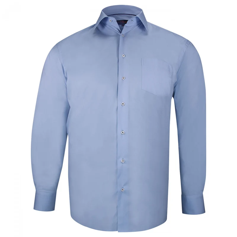 Chemise homme grande taille classique coupe droite LAVORO Doublissimo
