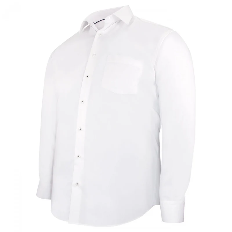 Chemise homme grande taille classique coupe droite LAVORO Doublissimo