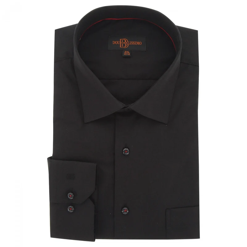 Chemise homme grande taille classique coupe droite LAVORO Doublissimo