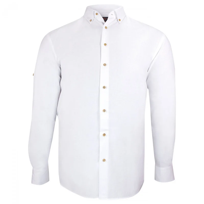 Chemise homme grande taille tissu lin et coton coupe droite COTOLINO Doublissimo